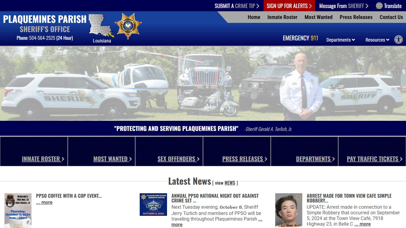 Plaquemines Parish LA Sheriff