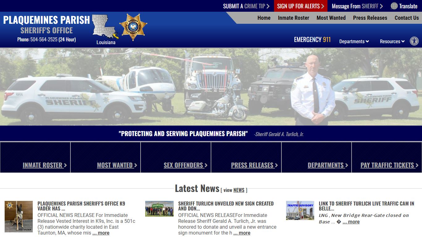Plaquemines Parish LA Sheriff - PPSO